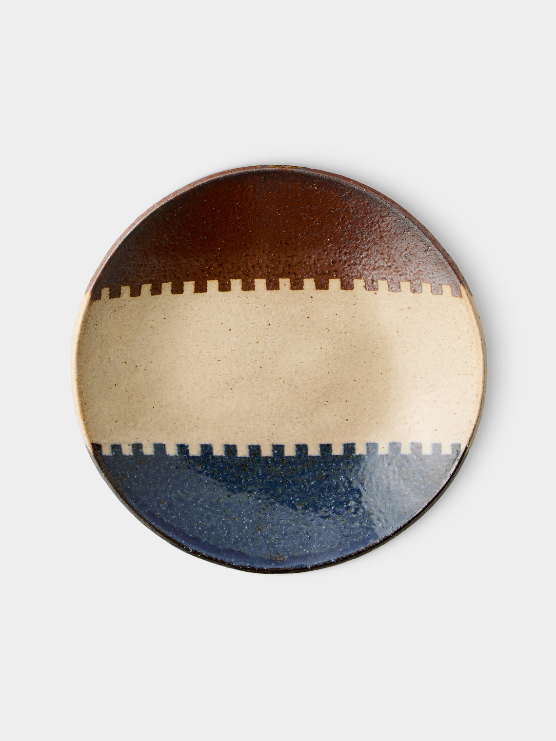 Makidani-gama - No. 3 Nerikomi Ceramic Plates – 6in/15cm (Set of 5) - Multiple - ABASK - 