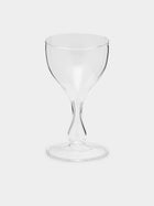Astier de Villatte - Monique Hand-Blown Champagne Glass (Set of 2) - Clear - ABASK- 