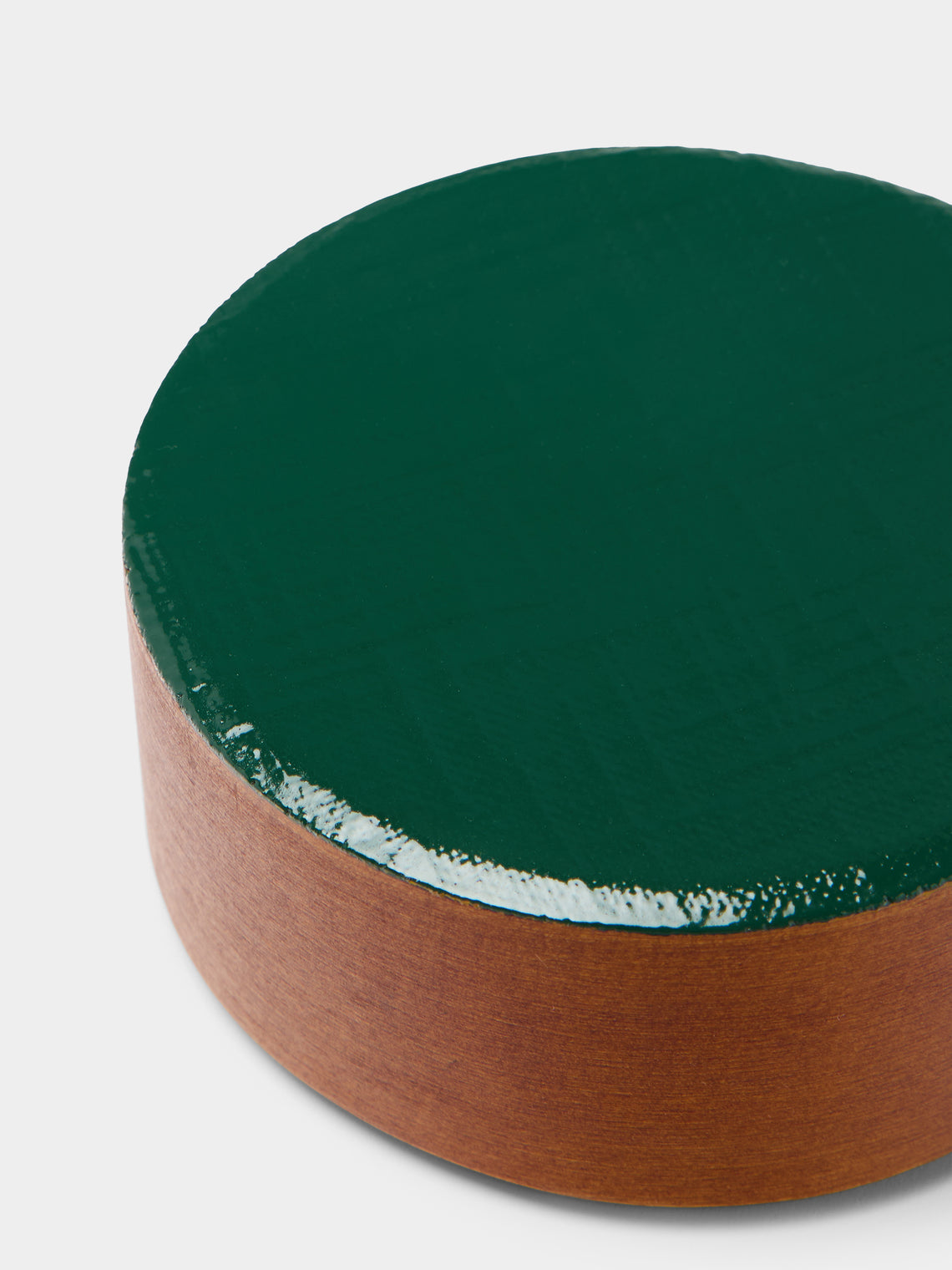 Huh Myoung Wook - Ottchil Ash Small Lidded Pot - Green - ABASK