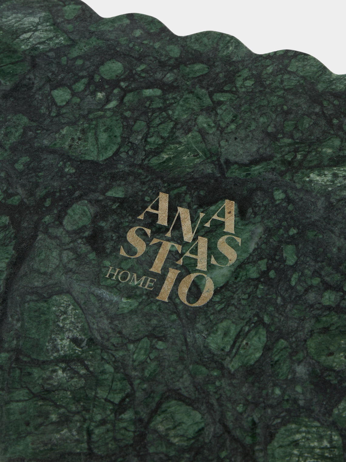Anastasio Home - 512 Marble Tray (16in/40.5cm) - Green - ABASK