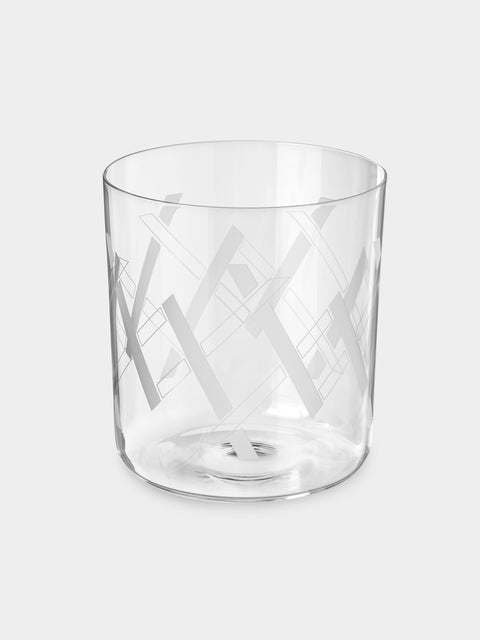 Lobmeyr - Neo Series VI Hand-Engraved Crystal Double Old Fashioned Glass - Clear - ABASK - 