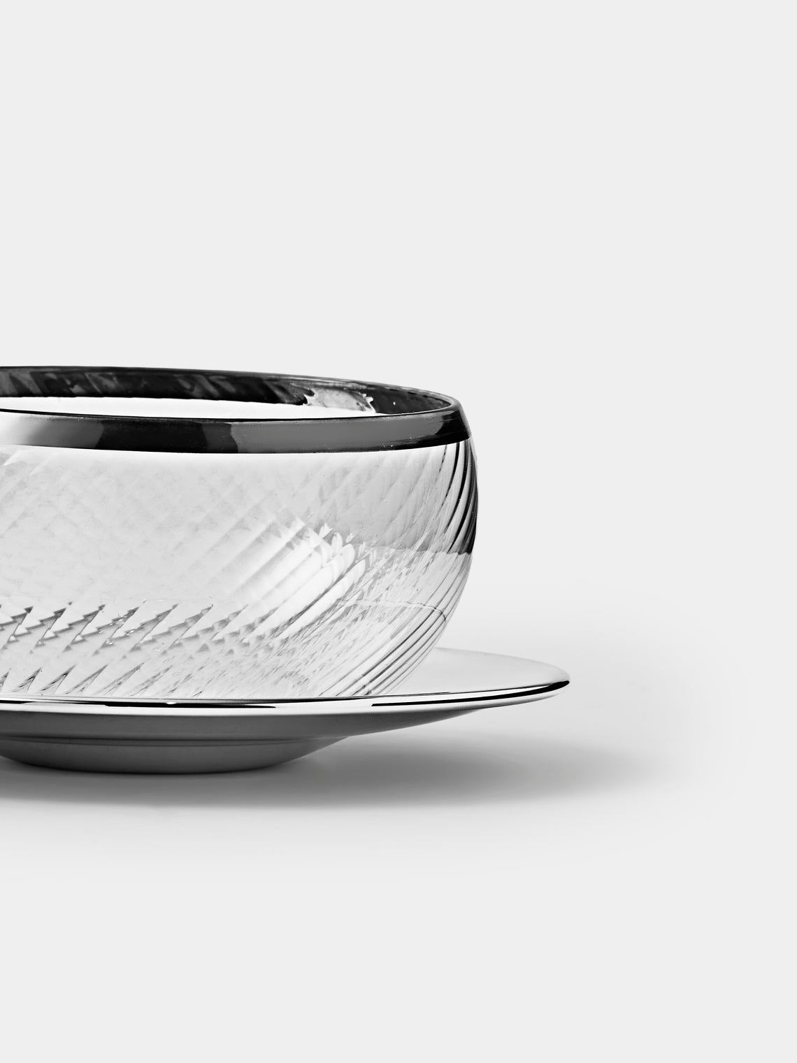 Greggio - Silver-Plated Dessert Bowl - Silver - ABASK