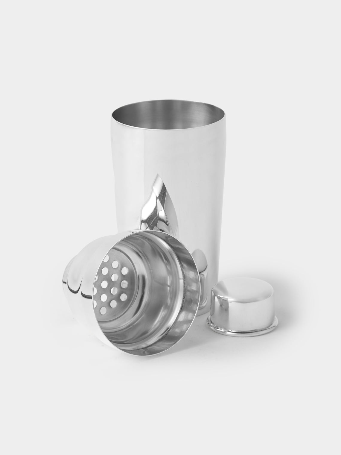 Antique and Vintage - 1960s Christofle Silver-Plated Cocktail Shaker - Silver - ABASK