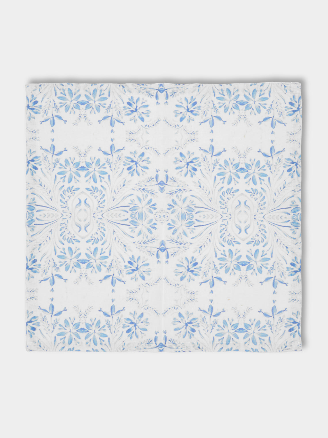 Zsuzsanna Nyul - Floral Linen Napkins (Set of 4) -  - ABASK