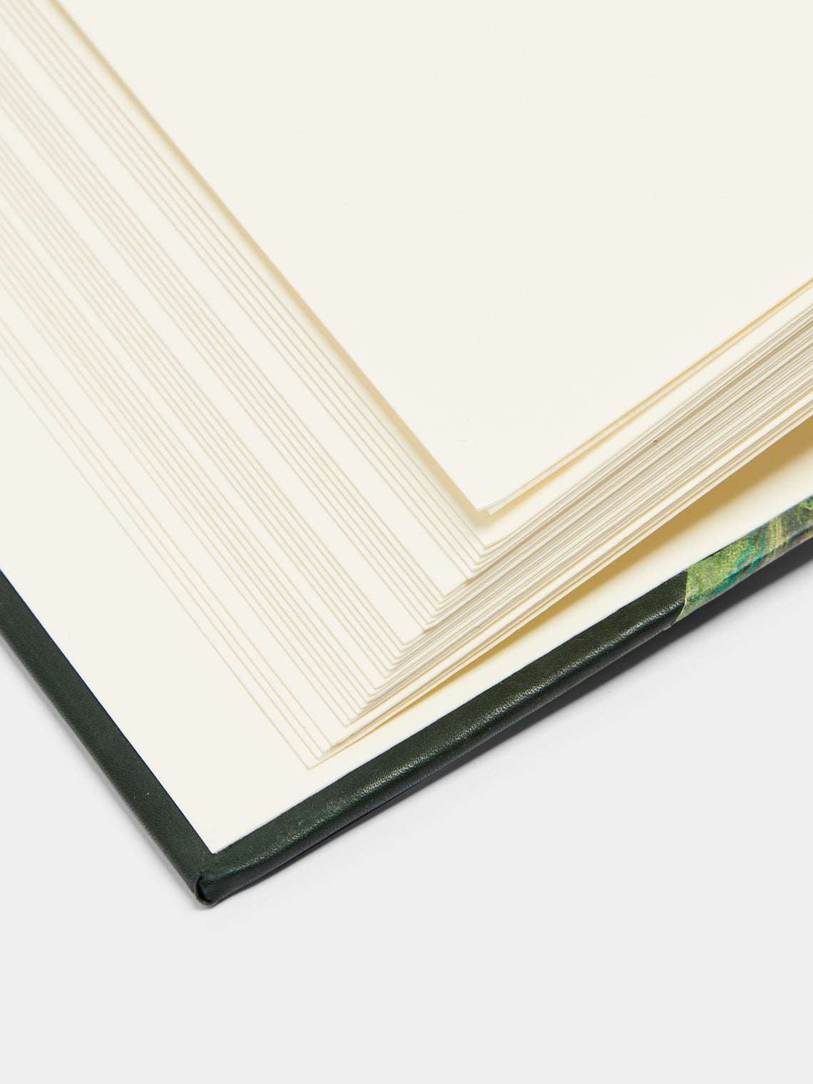 Hand-Marbled Leather Bound Photo Album