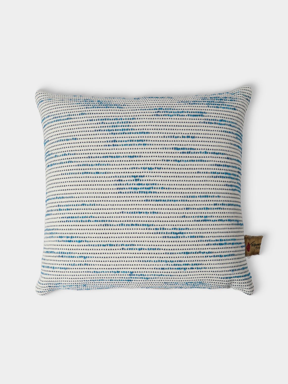 The House of Lyria - Cotton-Blend Cushion (19.5in/50cm) - Blue - ABASK - 