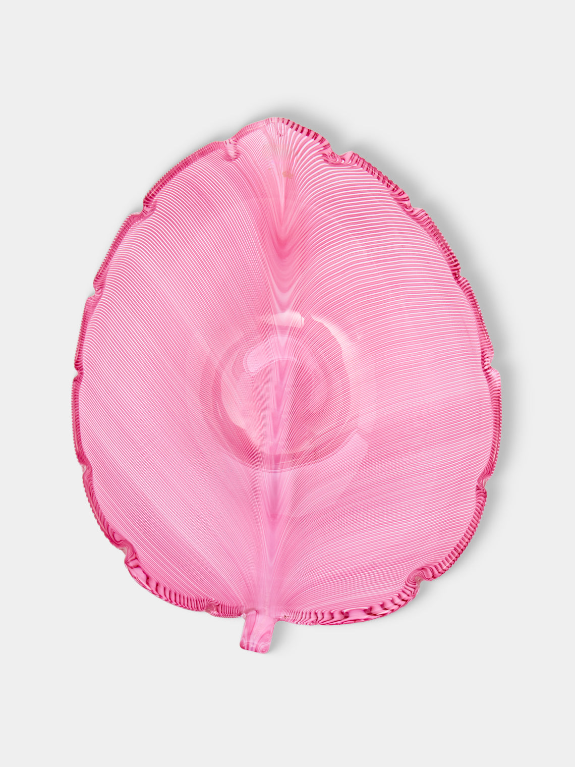 Antique and Vintage - 1980s Venini Glass Bowl - Pink - ABASK