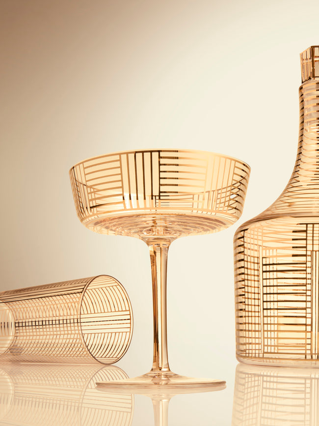 Lobmeyr - Series B Hand-Painted Crystal Collection - Gold - ABASK