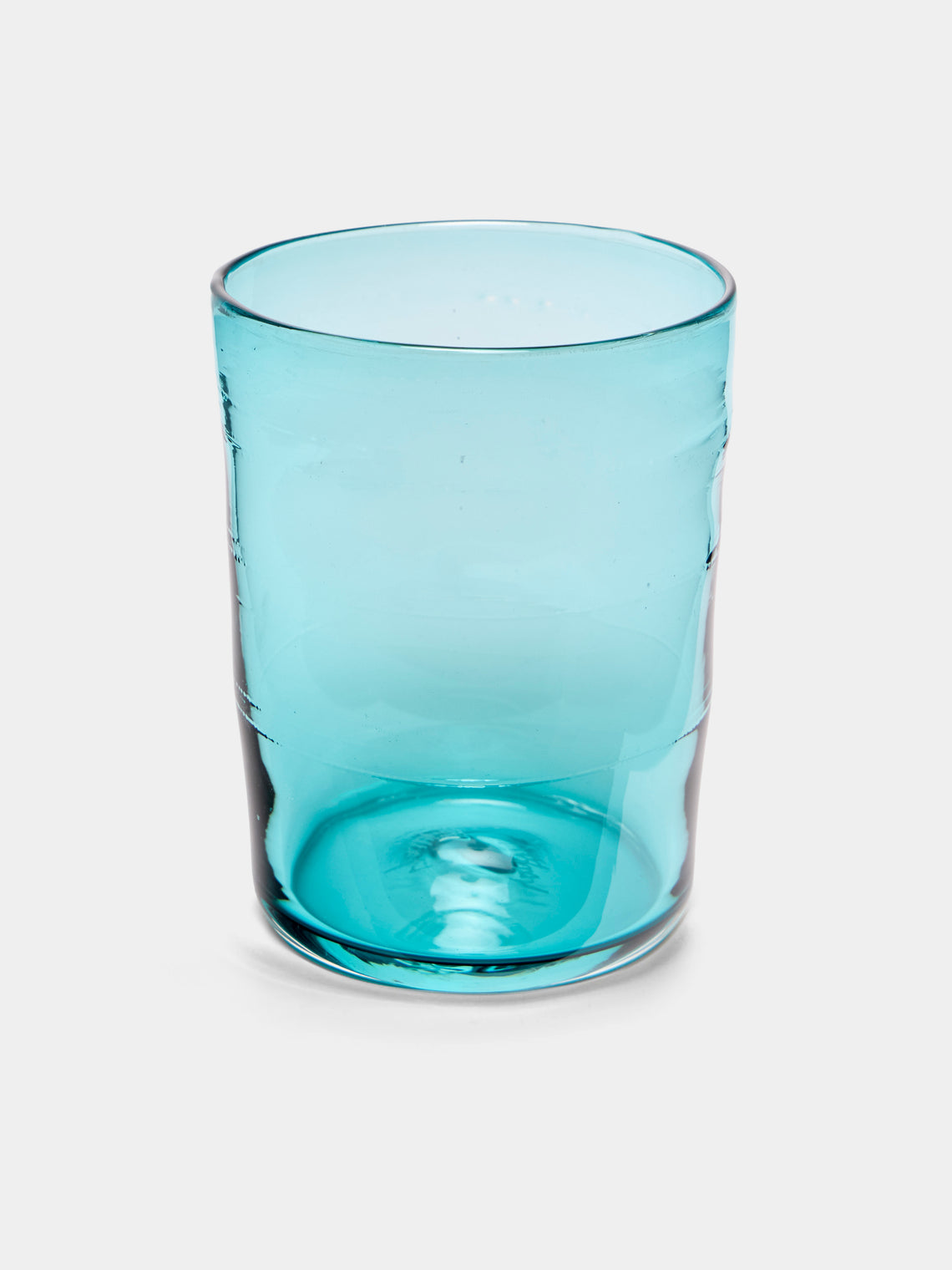Michael Ruh Studio - Coastal Interface Hand-Blown Glass Highballs (Set of 4) - Multiple - ABASK