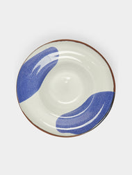 Silvia K Ceramics - Hand-Glazed Terracotta Rimmed Bowls (Set of 4) -  - ABASK - 