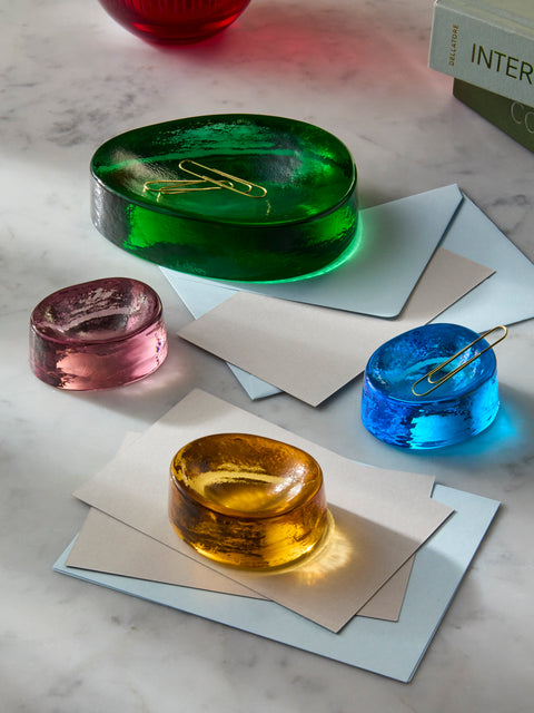 Antique and Vintage - 1970s NasonMoretti Murano Glass Desk Tidies (Set of 4) - Multiple - ABASK