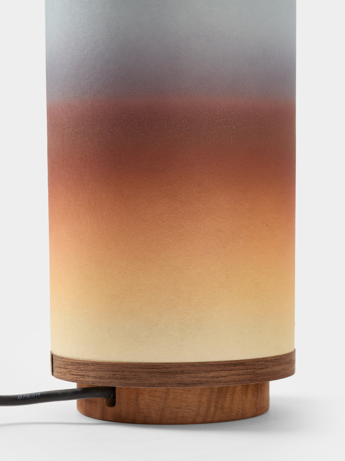 Maxime Prange - Torii Walnut and Washi Paper Small Table Lamp - Multiple - ABASK