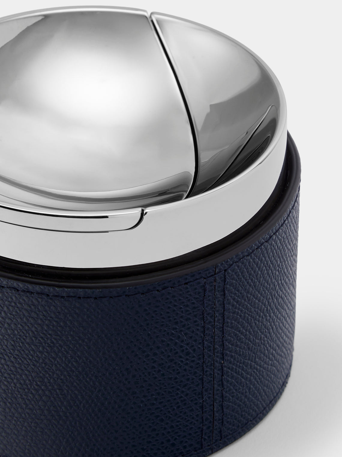 Giobagnara - Colorado Leather Ashtray - Navy - ABASK