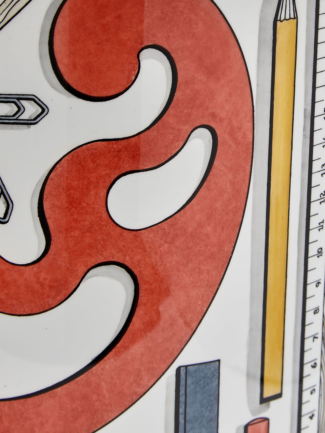 Fornasetti - Strumenti da Disegno Iron Wastepaper Bin - Multiple - ABASK