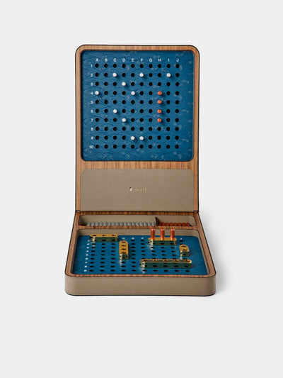 Pinetti - Leather Battleship Set - Brown - ABASK - 