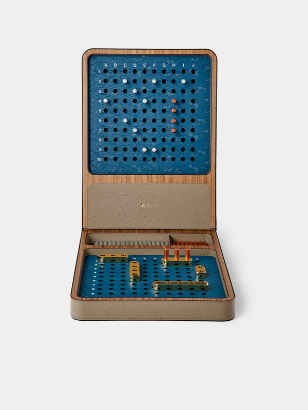 Pinetti - Leather Battleship Set - Brown - ABASK - 