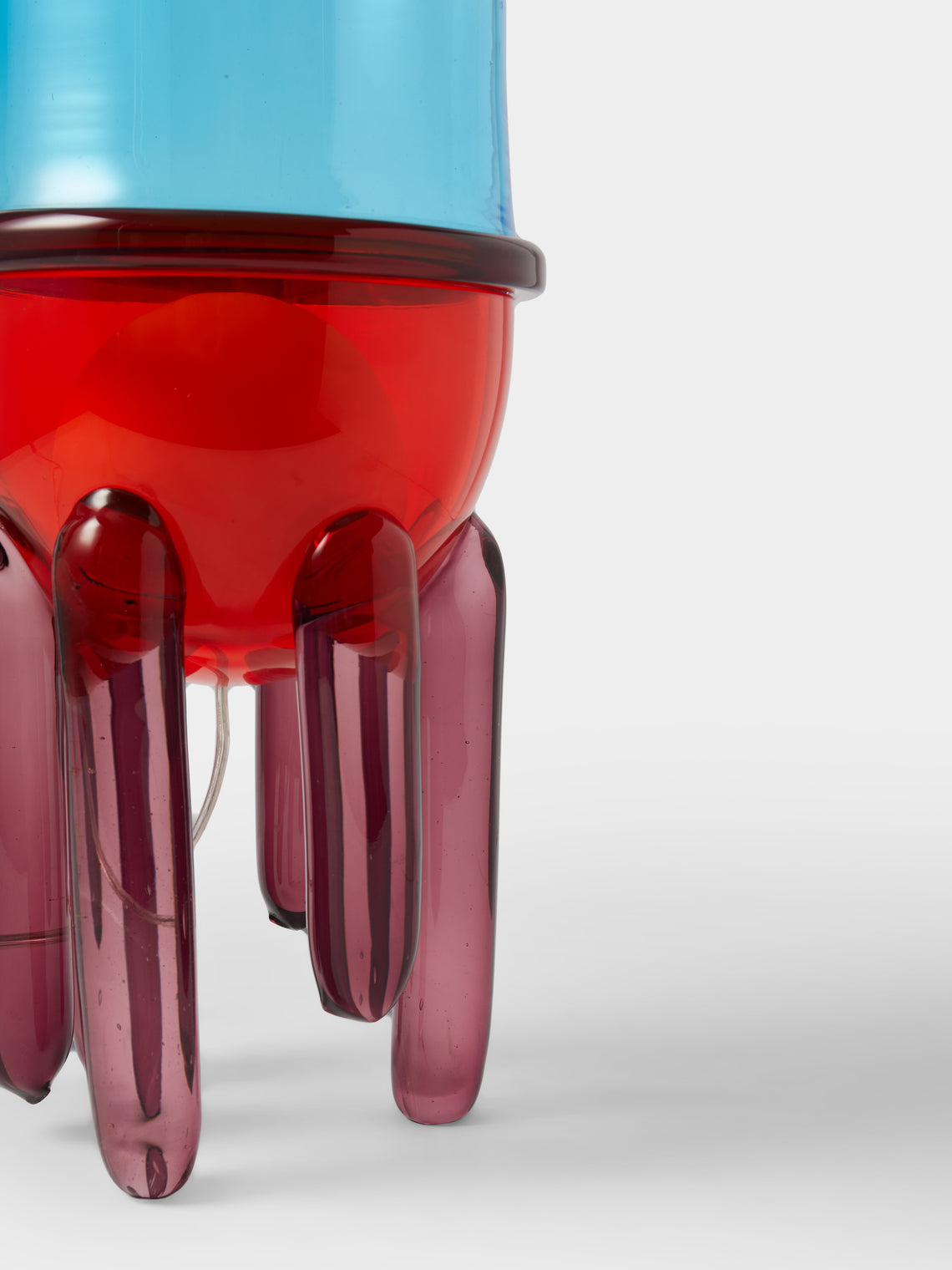 Kickie Chudikova - Pulpopolis Tamoya Hand-Blown Murano Glass Wired Table Lamp - Multiple - ABASK