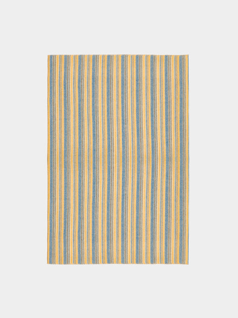 The Stroud - Corn Harvest Cotswold Lion Wool Blanket (79in/2m) - Multiple - ABASK - 