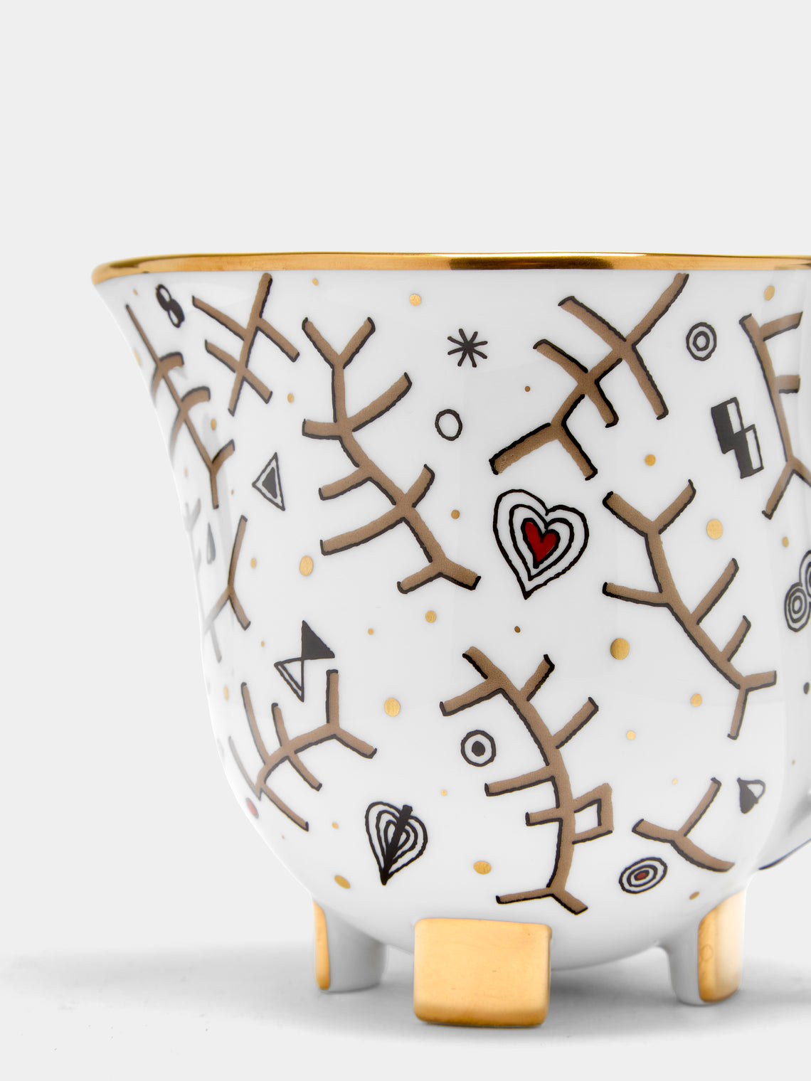 Augarten - Cabaret Hand-Painted Porcelain Creamer -  - ABASK