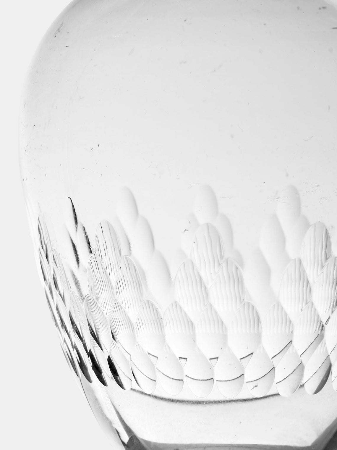 Antique and Vintage - Early-20th-Century Baccarat Molière Crystal Carafe - Clear - ABASK