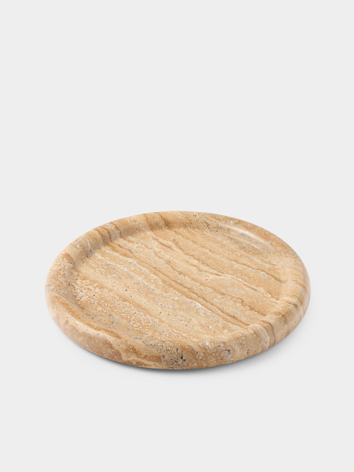 Anastasio Home - Wish Marble Tray (8in/20cm) - Beige - ABASK
