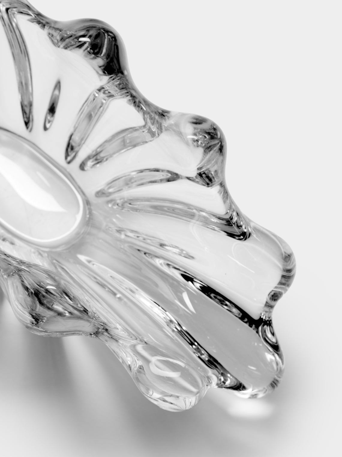 Vintage Montpellier - 1970s Saint Louis Crystal Bowl - Clear - ABASK