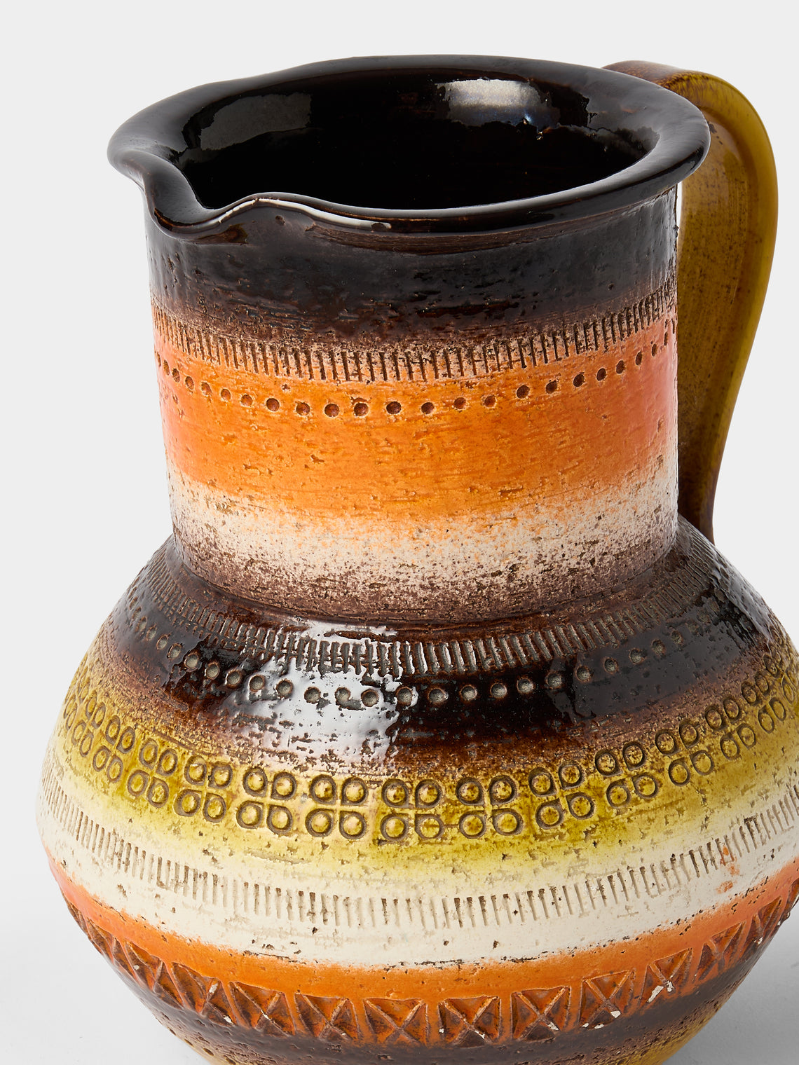 Antique and Vintage - 1970s Bitossi Ceramiche Sahara Ceramic Jug - Multiple - ABASK