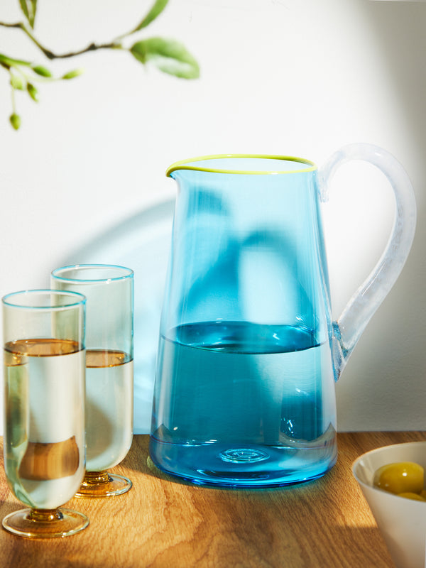 Gather - Miami Hand-Blown Glass Jug - ABASK
