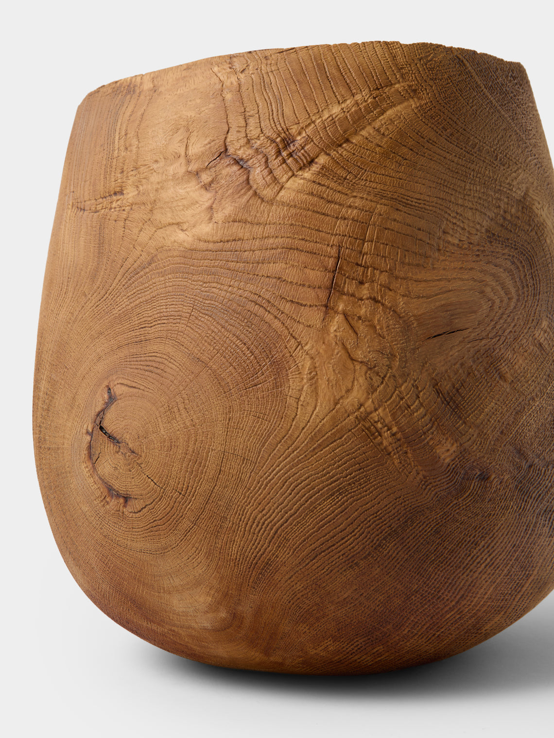 Friedemann Buehler - Hand-Turned Oak Bowl - Brown - ABASK