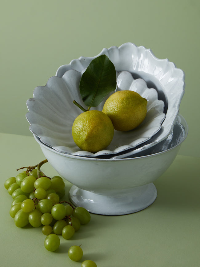 Astier de Villatte - Marguerite Large Fruit Bowl -  - ABASK