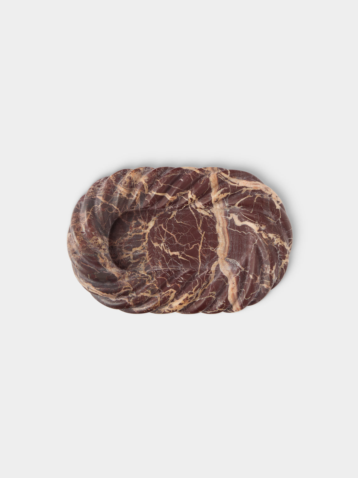 Anastasio Home - Hannah Catch Marble Dish - Brown - ABASK - 
