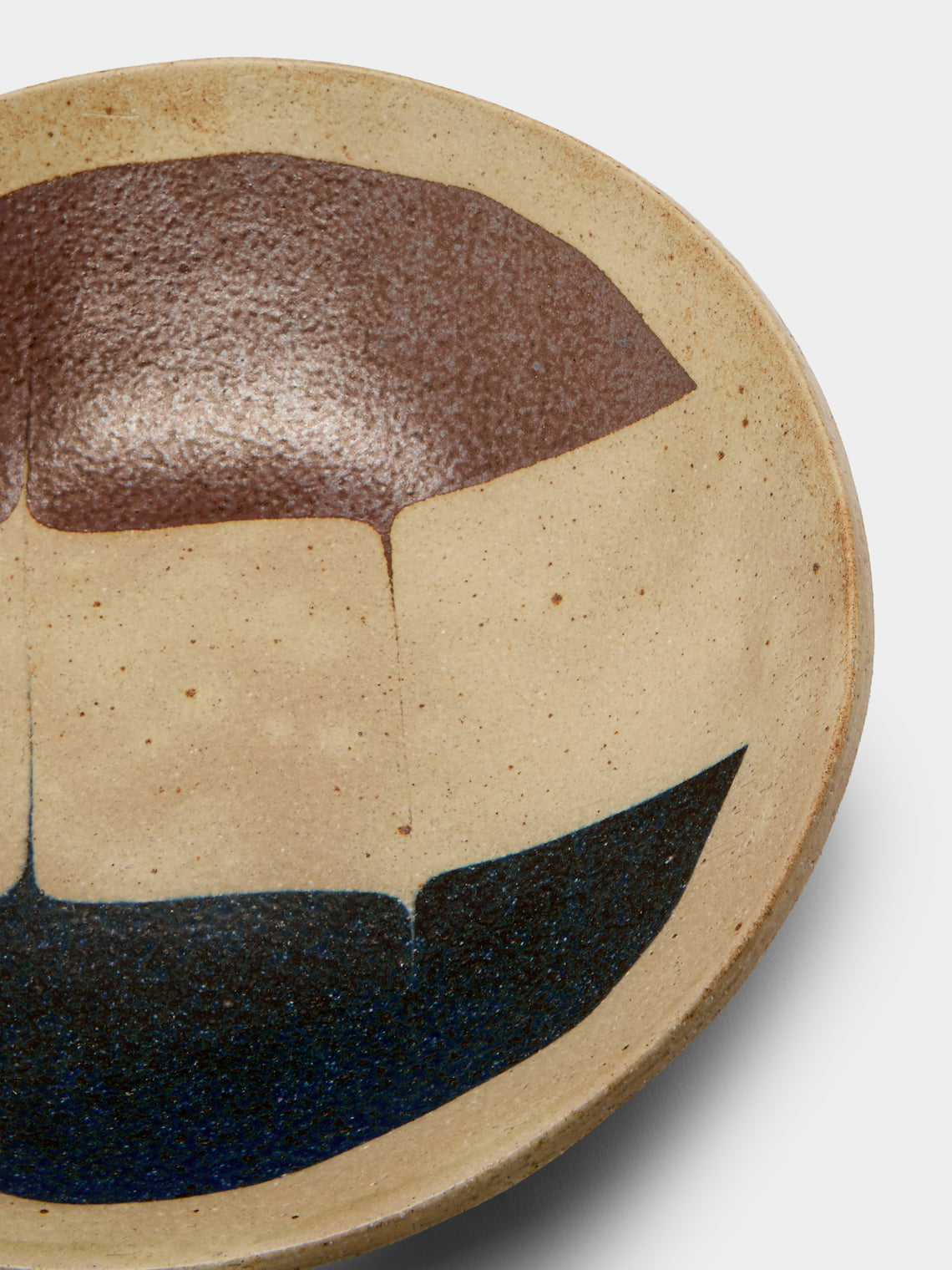 Makidani-gama - No. 2 Nerikomi Ceramic Plates – 10in/25cm (Set of 4) - Multiple - ABASK