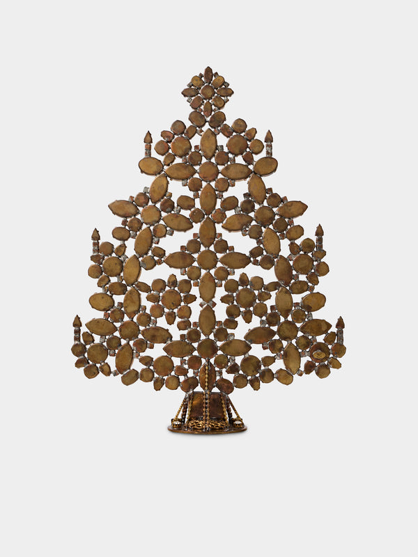 ABASK Decorations - Luxurious Czech Crystal Tree - Yellow - ABASK