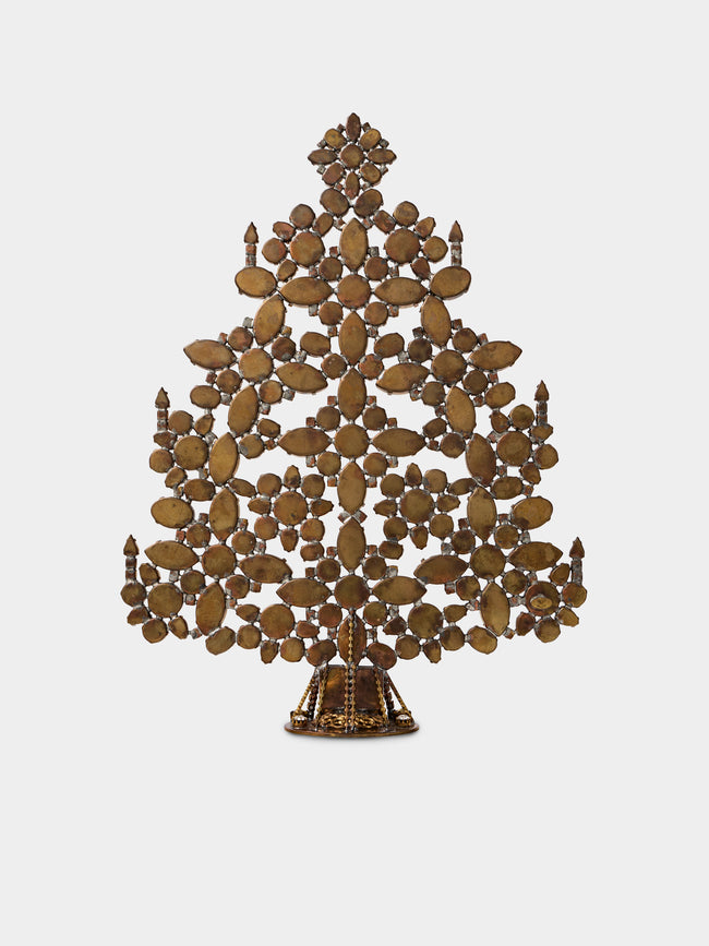 ABASK Decorations - Luxurious Czech Crystal Tree - Yellow - ABASK