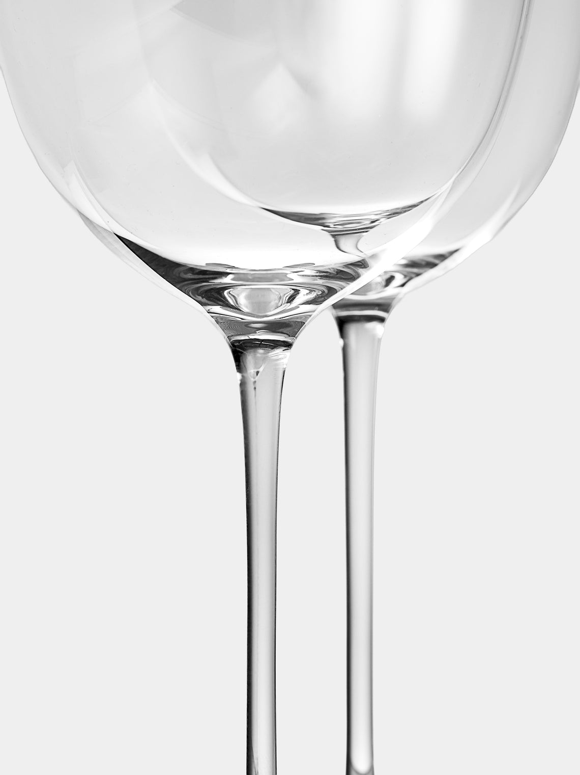 Lobmeyr - | Set of 2 | Patrician Crystal White Wine Glasses - Clear - ABASK