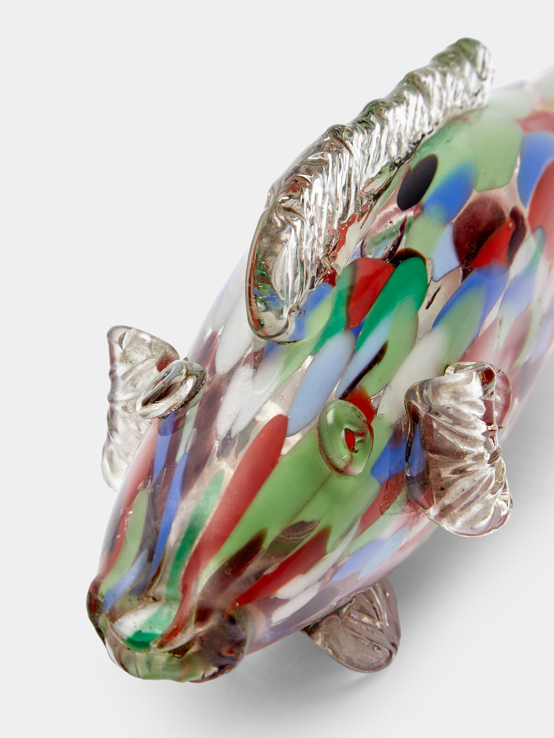 Antique and Vintage - Mid-Century Glass Fish Sculpture - Multiple - ABASK