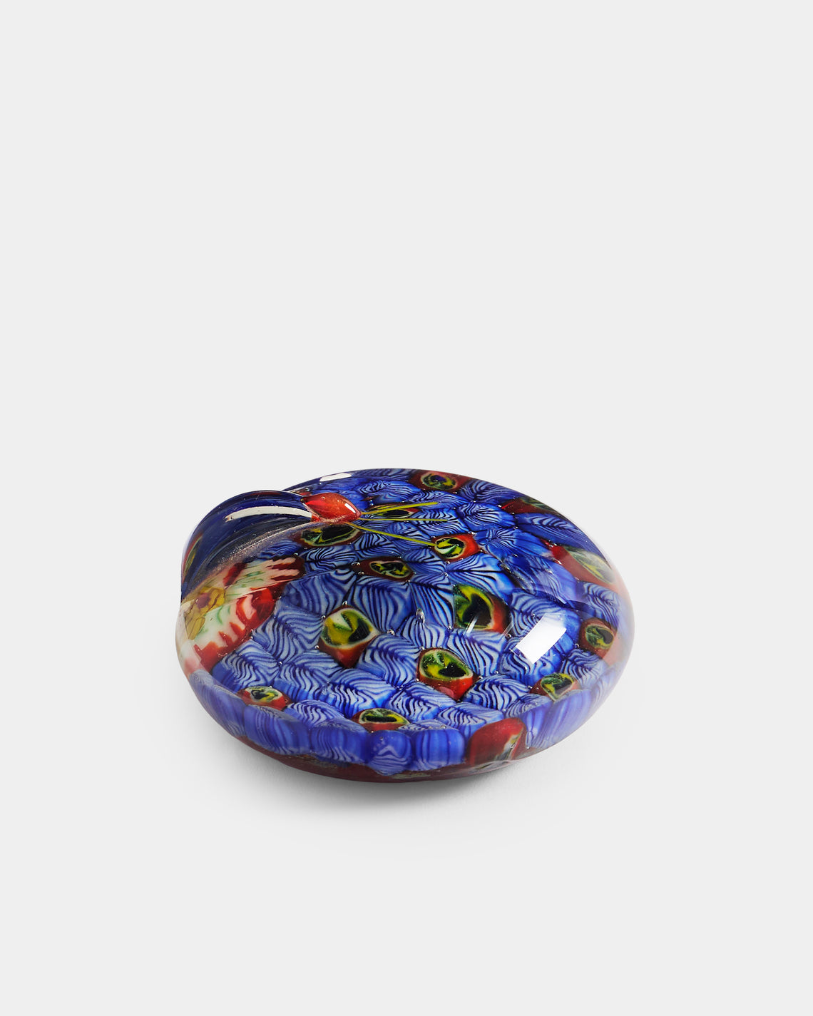 Antique and Vintage - 1930s Murano Glass Paperweight - Blue - ABASK - 