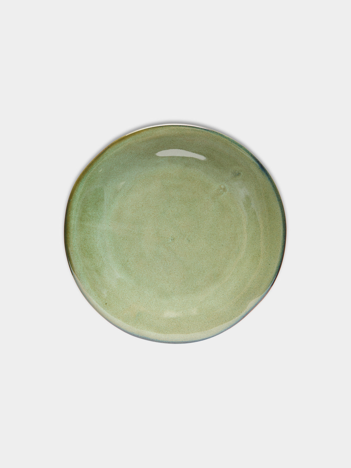 Hand-Glazed Ceramic Small Plates (Set of 6)
