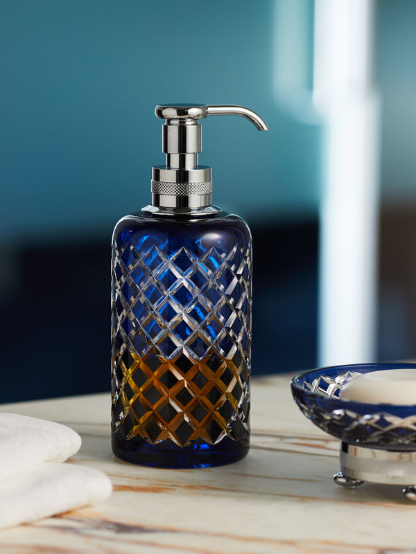Zodiac London - Cut Crystal Soap Dispenser -  - ABASK