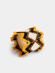 CasaLatina - Beaded Napkin Rings (Set of 4) - Yellow - ABASK - 