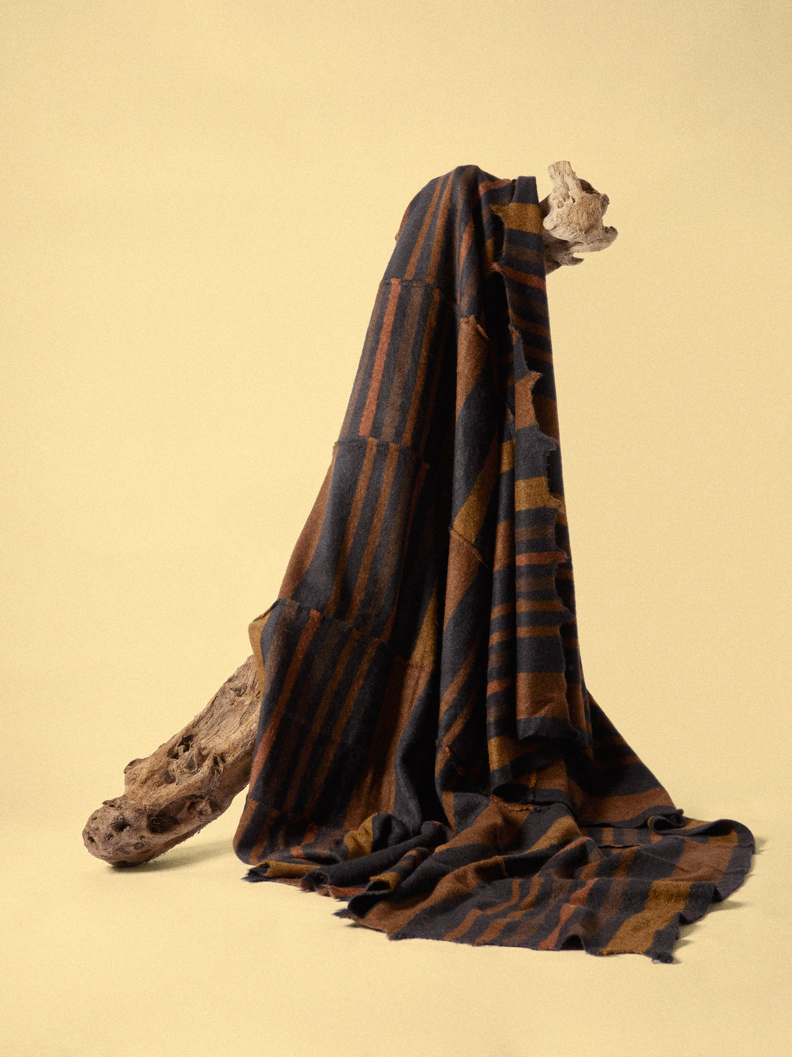 Norlha - Nomad Dense Boiled Rider Yak Throw (75in/1.9m) - Brown - ABASK