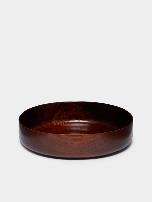 Suk Keun Kang - Hamji Ottchil Wood Low Bowl -  - ABASK - 