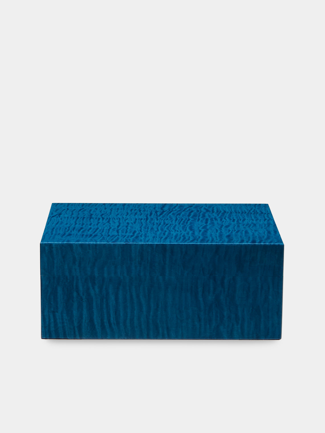 Elie Bleu - Fruit Sycamore Humidor Case (50 Cigars) - Blue - ABASK
