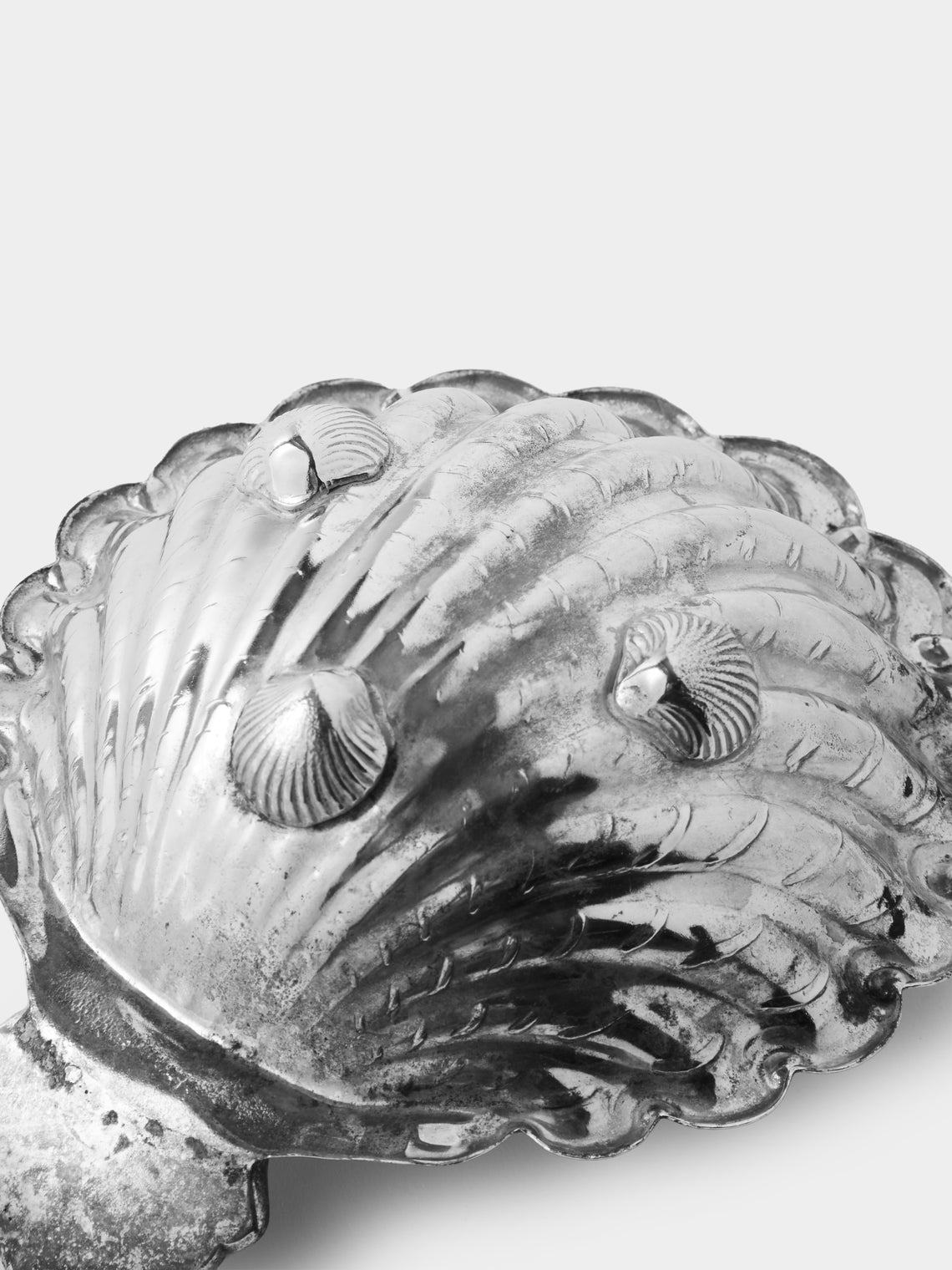 Antique and Vintage - 1970s Brandimarte Shell Solid Silver Bowl - Silver - ABASK