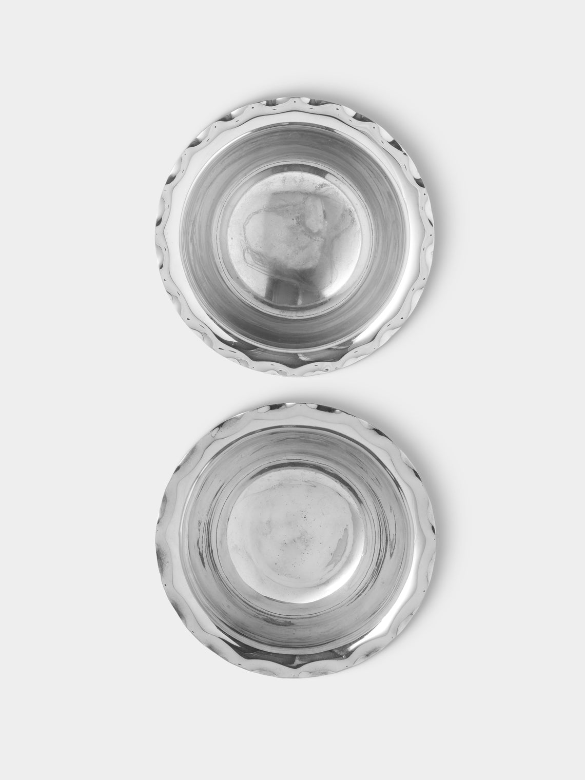 Antique and Vintage - 1933 Gio Ponti Silver-Plated Bowls (Set of 2) - Silver - ABASK