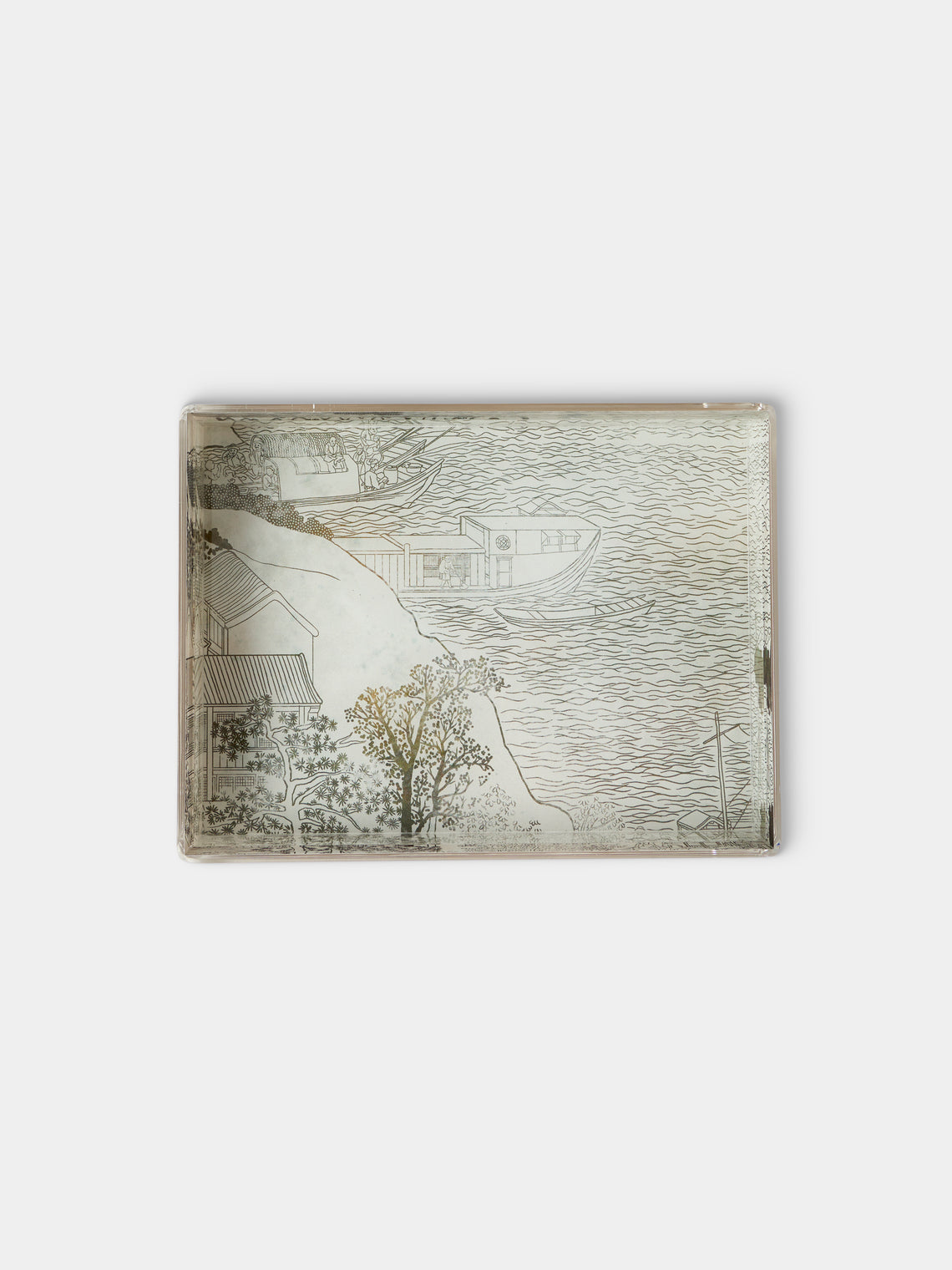 Droulers - Tiny Tale Plexiglass Tray (8in/20.5cm) - Multiple - ABASK - 