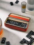 F. Hammann - Leather Dominoes Set -  - ABASK