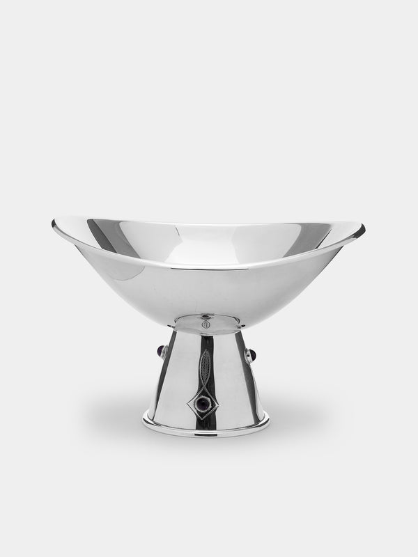 Antique and Vintage - 1950s Tage Göthlin Solid Silver and Amethyst Bowl -  - ABASK - 