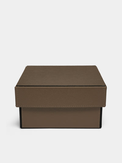 Giobagnara - Marea Leather Small Box - Brown - ABASK - 