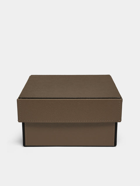 Giobagnara - Marea Leather Small Box - Brown - ABASK - 